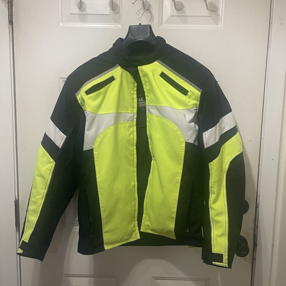 Bilt BLW42 Men's Motorcycle Jacket High Visibility Vented Mesh Removable Liner